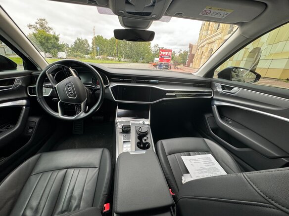 2020 Audi A6 45 TFSI V (C8), чёрный, 4000000 рублей - вид 19
