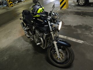 2001 Suzuki Bandit GSF 600, чёрный, 327000 рублей, вид 1