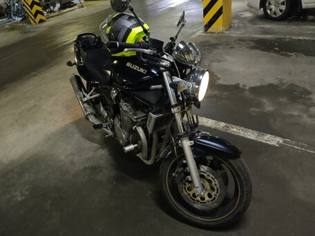2001 Suzuki Bandit GSF 600, чёрный, 327000 рублей, вид 1