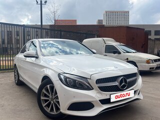 2015 Mercedes-Benz C-Класс 180 IV (W205), белый, 1600000 рублей, вид 3