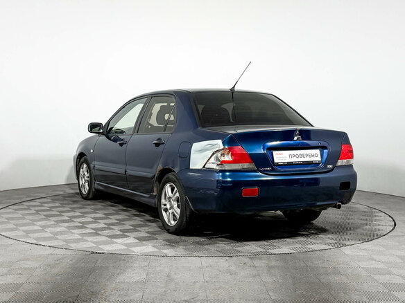 2006 Mitsubishi Lancer IX Рестайлинг, синий, 345000 рублей - вид 6