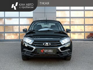 2022 Lada (ВАЗ) Granta I Рестайлинг, чёрный, 695000 рублей, вид 2