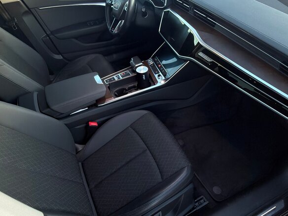 2019 Audi A6 45 TFSI V (C8), серый, 3700000 рублей - вид 9