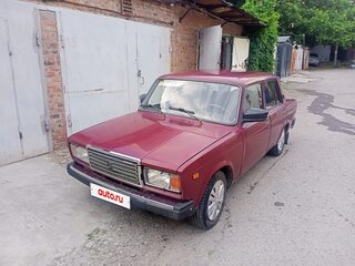 2004 Lada (ВАЗ) 2107, пурпурный, 180000 рублей, вид 2