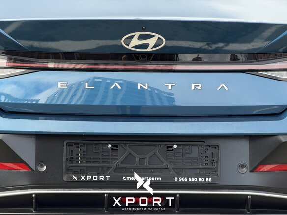 2026 Hyundai Elantra VII (CN7) Рестайлинг, синий, 2150000 рублей - вид 13