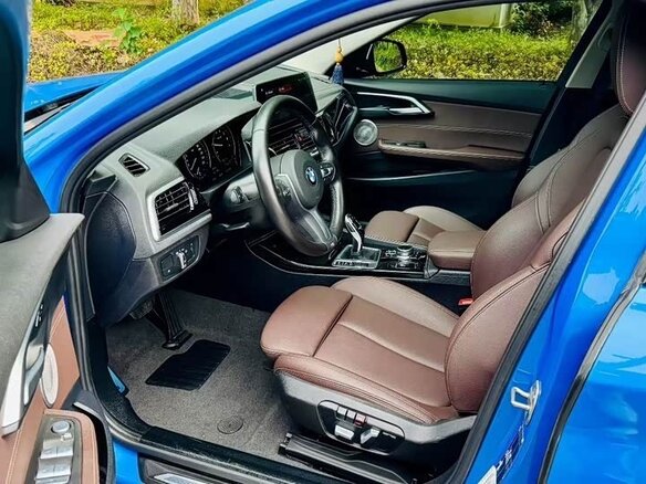 2022 BMW 1 серии 120i III (F52) Рестайлинг, голубой - вид 5