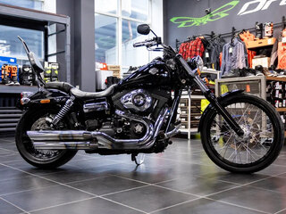 2014 Harley-Davidson Dyna Wide Glide, чёрный, 1100000 рублей, вид 2