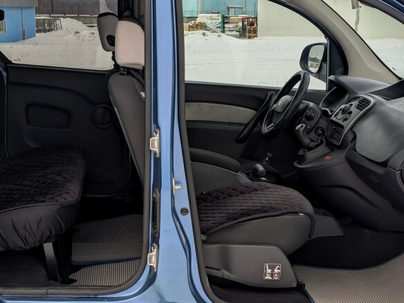 2014 Renault Kangoo II Рестайлинг, синий, 1250000 рублей - вид 9
