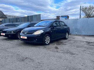 2008 Nissan Tiida I, чёрный, 399000 рублей, вид 1