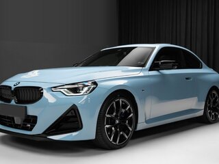 2025 BMW 2 серии M240i xDrive G42 Рестайлинг, голубой, 12900000 рублей, вид 2