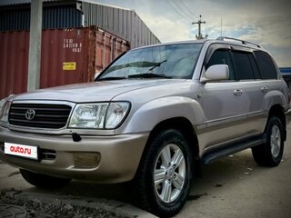 1999 Toyota Land Cruiser 100 Series, серебристый, 1600000 рублей, вид 1