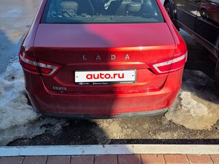 2017 Lada (ВАЗ) Vesta I, красный, 850000 рублей, вид 3