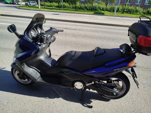 2006 Yamaha TMAX, синий, 400000 рублей - вид 8