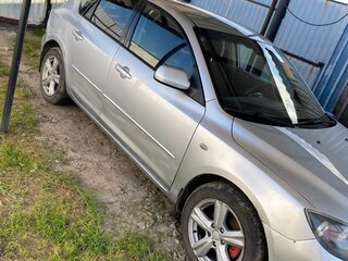 2005 Mazda 3 I (BK), серебристый, 410000 рублей, вид 4