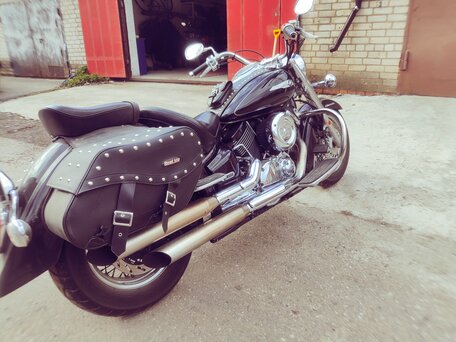 2006 Yamaha XVS1100, чёрный, 505000 рублей, вид 2