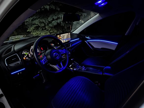 2015 Mazda 6 III (GJ) Рестайлинг, белый, 2150000 рублей - вид 8