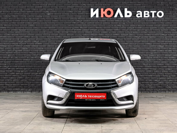 2018 Lada (ВАЗ) Vesta I, серебристый, 830000 рублей - вид 1