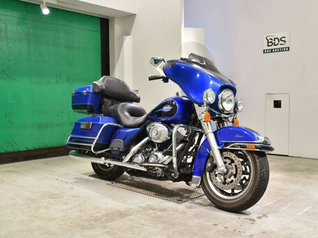 2008 Harley-Davidson Electra Glide, синий, 877000 рублей, вид 3