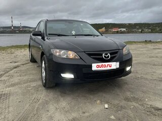 2007 Mazda 3 I (BK) Рестайлинг, чёрный, 420000 рублей, вид 1