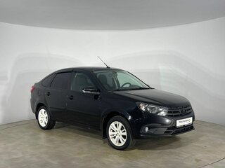 2019 Lada (ВАЗ) Granta I Рестайлинг, чёрный, 585000 рублей, вид 2