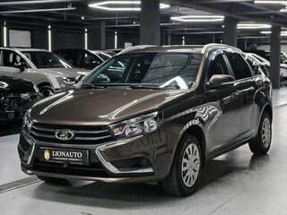 2019 Lada (ВАЗ) Vesta SW I, коричневый, 925000 рублей, вид 3