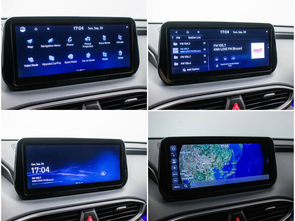 2021 Hyundai Santa Fe IV Рестайлинг, серебристый, 3412000 рублей - вид 15