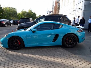 2020 Porsche Cayman S III 718 (982), голубой, 7850000 рублей, вид 4