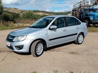2017 Lada (ВАЗ) Granta I, серебристый, 480000 рублей, вид 2