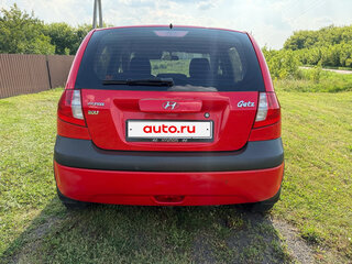 2007 Hyundai Getz I Рестайлинг, красный, 550000 рублей, вид 2