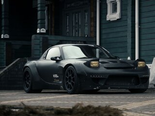 1992 Mazda RX-7 III (FD), чёрный, 3500000 рублей, вид 1