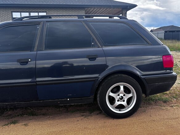 1992 Audi 80 V (B4), синий, 260000 рублей - вид 18