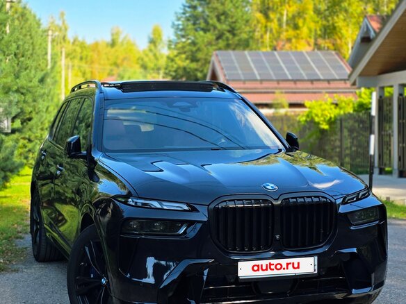2022 BMW X7 40i I (G07) Рестайлинг, чёрный, 10500000 рублей