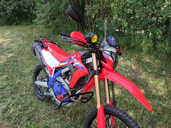 2020 Honda CRF 250L, красный, 720000 рублей - вид 8