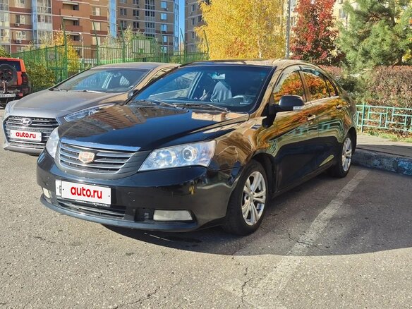 2013 Geely Emgrand EC7, чёрный, 390000 рублей - вид 1