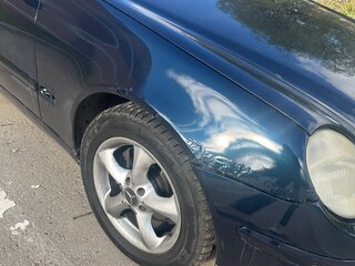 2002 Mercedes-Benz C-Класс 200 II (W203), синий, 450000 рублей, вид 4