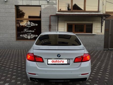 2014 BMW 5 серии 528i xDrive VI (F10/F11/F07) Рестайлинг, белый, 1650000 рублей, вид 4