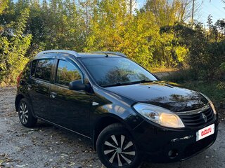 2014 Renault Sandero I, чёрный, 610000 рублей, вид 2