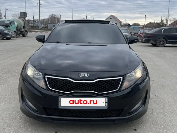 2011 Kia Optima III, чёрный, 1170000 рублей - вид 1