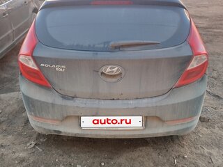 2016 Hyundai Solaris I Рестайлинг, чёрный, 765000 рублей, вид 2