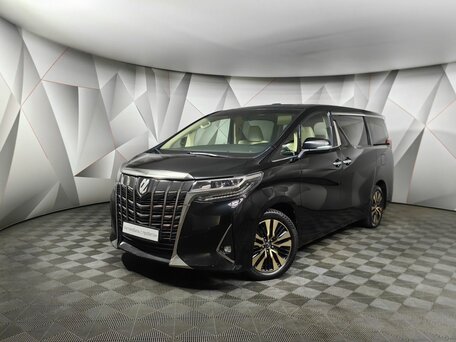 2019 Toyota Alphard III Рестайлинг, чёрный, 3639000 рублей, вид 1