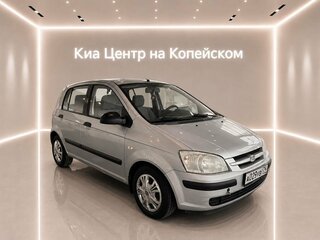 2004 Hyundai Getz I, серебристый, 345000 рублей, вид 5
