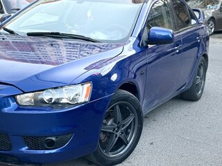 2008 Mitsubishi Lancer X, синий, 600000 рублей, вид 1
