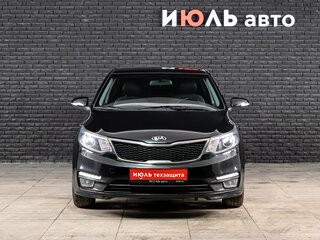 2016 Kia Rio III Рестайлинг, чёрный, 1130000 рублей, вид 2