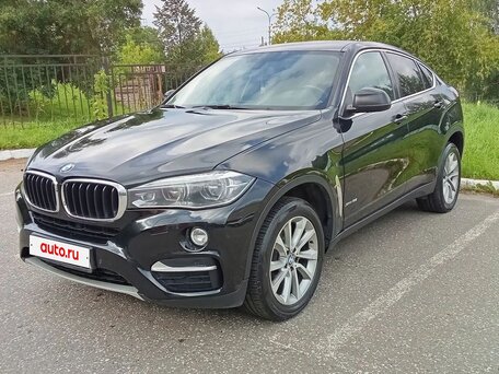 2017 BMW X6 35i II (F16), чёрный, 2700000 рублей, вид 2
