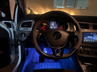 2014 Volkswagen Golf VII, белый, 1350000 рублей, вид 3