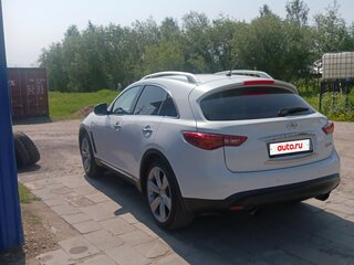 2013 Infiniti FX30d II (S51) Рестайлинг, белый, 1900000 рублей, вид 3