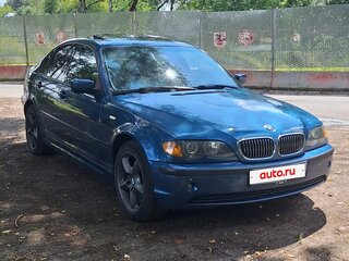 2002 BMW 3 серии 318i IV (E46) Рестайлинг, синий, 560000 рублей, вид 2