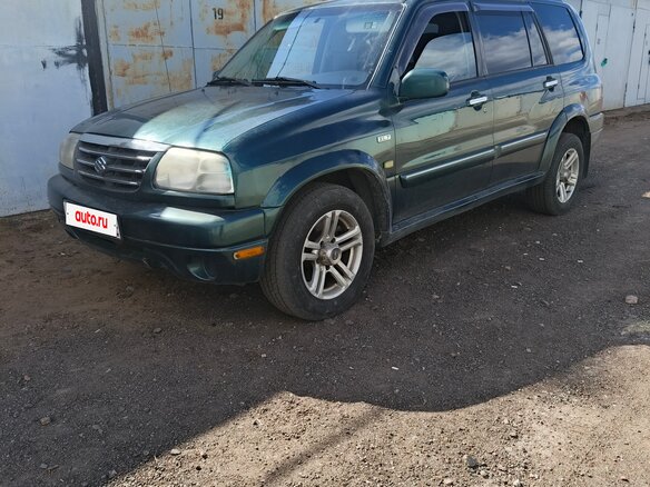 2001 Suzuki Grand Vitara XL-7 I, зелёный, 300000 рублей