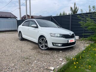 2017 Skoda Rapid I Рестайлинг, белый, 1050000 рублей, вид 1