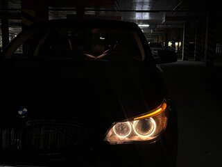 2006 BMW 5 серии 525i V (E60/E61), чёрный, 1700000 рублей, вид 3